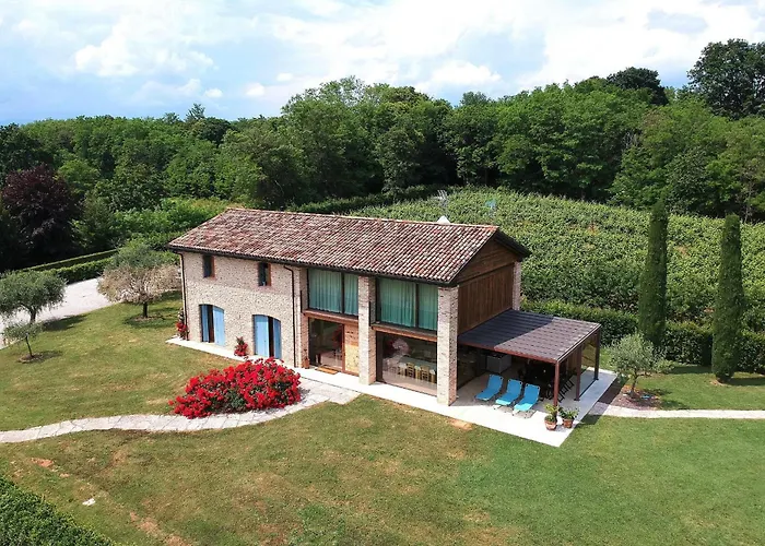 Villa Montello Pool, Jacuzzi, Ac, Wifi, Treviso *